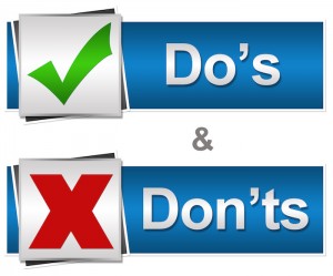 Do's and Don't of Website Navigation. Web design tips from EggStream Marketing.